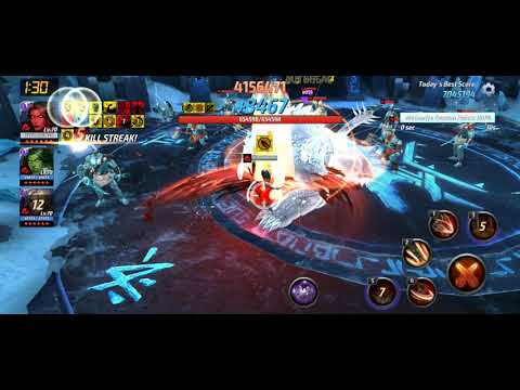 Valkyrie Red She Hulk Burn Week - 7.61 mil - Marvel Future Fight
