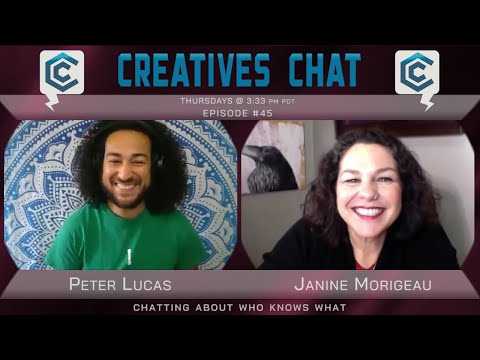 Creatives Chat with Janine Morigeau | Ep 45 (live stream version)