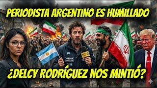 RIDÍCULO NIVEL DI0S DE PERIODISTA ARGENTINO, MIENTRAS en VENEZUELA OCURREN "COSAS EXTRAÑAS"