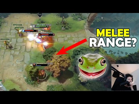 Ceb, Gorgc & 33 reaction to Miracle's blessing of triple range on melee hero