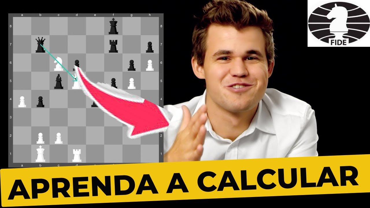 MAGNUS CARLSEN ensina a CALCULAR no XADREZ