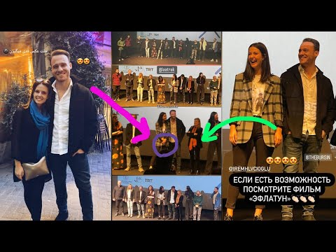 Everyone was surprise! see how irem hold's kerem bursin hand!!!