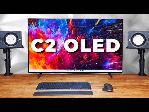 I Tried A 42-inch 4K OLED TV As A Monitor