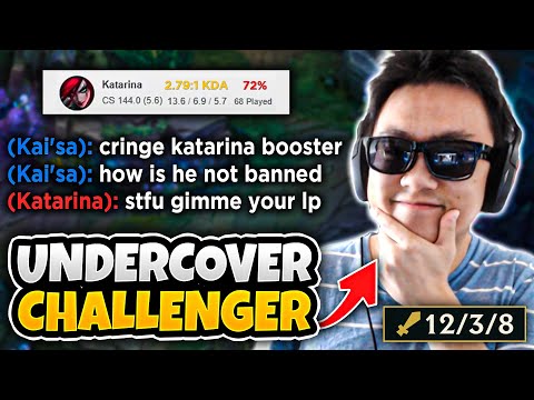 High winrate booster tries to destroy me but little did he know I'm Challenger...