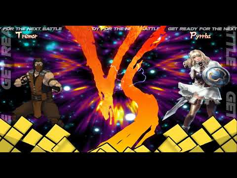 Mugenation | season 2 \ Tremor vs Pyrrha