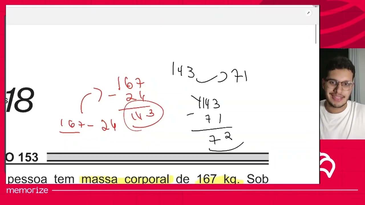 Resolução em Vídeo — Questão 151 ENEM 2018 PPL