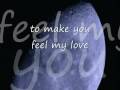 Adele - Make You Feel My Love - Lyrics 