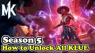 How to Unlock All KLUE in Season 5 of Mortal Kombat 1 Invasions Season of the Storms