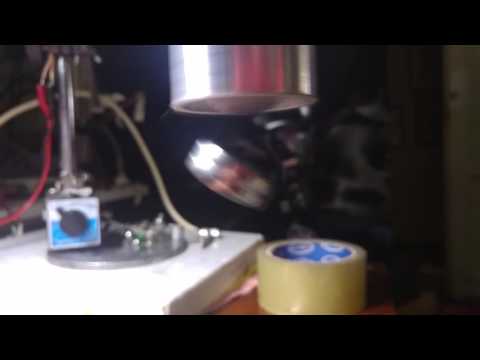 Behaviour of a spinning magnet in the opposite direction under bound state (20160331 204245)