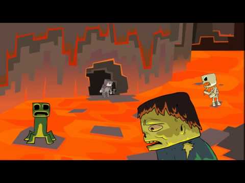 A Shiny Minecraft Tale (Minecraft parody cartoon)