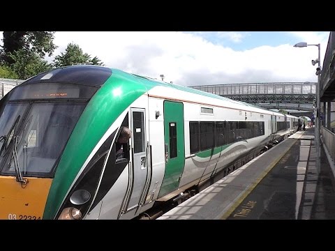 Irish Rail 22000 Class Intercity Train number 22334 - Kildare Station