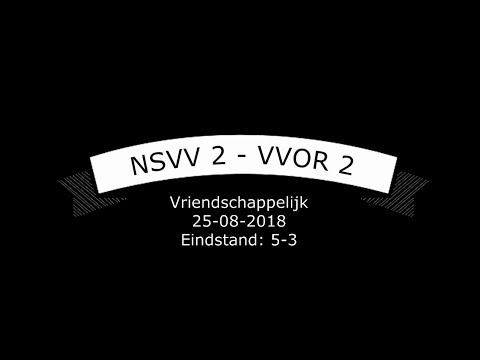 NSVV 2 - VVOR 2, 25-08-2018