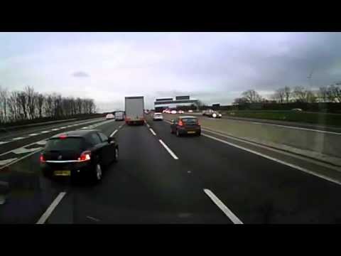Boy racers M1 Nr Sheffield