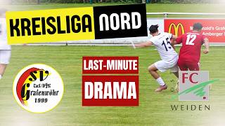 SV TuS7DJK Grafenwöhr - FC Weiden-Ost II | 13. Spieltag Kreisliga AM/WEN Nord | 