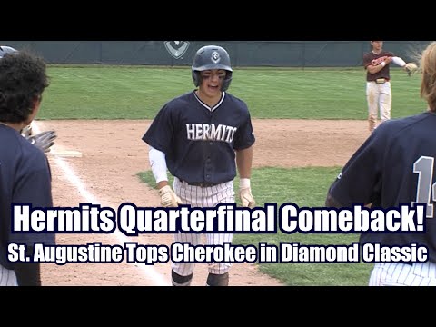 St. Augustine 4 Cherokee 3 (8 innings) | Diamond Classic quarterfinal | Ryan Taylor 3-run HR!