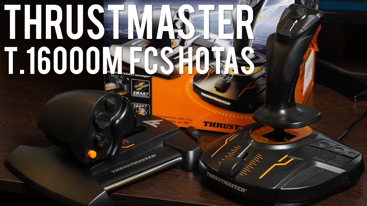 Джойстик Thrustmaster T-16000M FCS Hotas для PC, черный + бонусный код от War Thunder