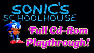 Exploring Sonic's Schoolhouse: Kindergarten & 4th Grade on Real Windows 98 Hardware (No Commentary)