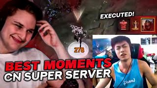 Ça me SULPHUROEXPLOSE! - Pandore Reacts 'BEST OF FUN MOMENTS CN SUPER SERVER'