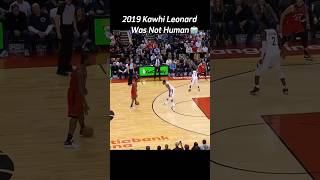 Kawhi Leonard was terminator 🤖 #shorts