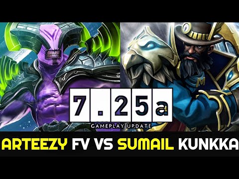 ARTEEZY Faceless Void vs SUMAIL Kunkka - Daedalus vs Daedalus 7.25 Dota 2