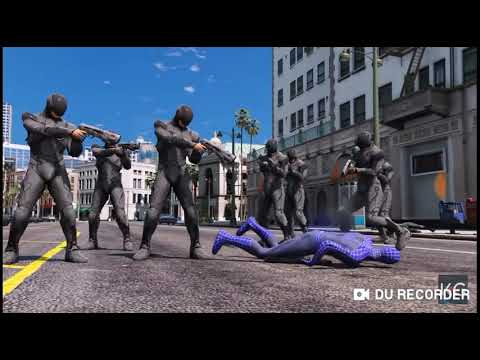 Spider-Man VS Robocop Army