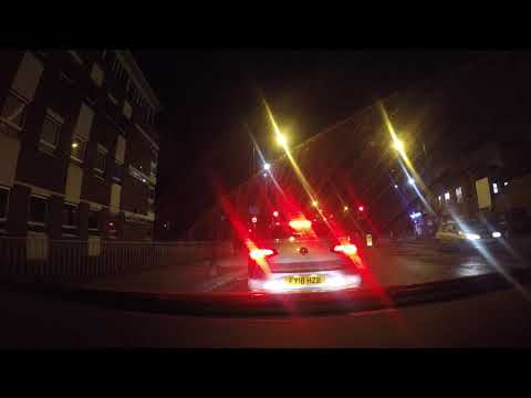 London Night Drive | Clifford Ave - Mortlake Rd - A205 - UK