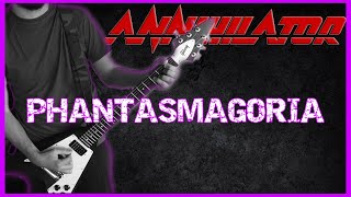 ANNIHILATOR - Phantasmagoria (Never Neverland album 1990) COVER BY Jose M. Nistal -- HD sound