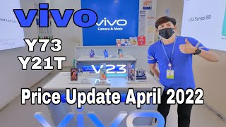 VIVO Price Update April 2022, VIVO V23 5G, V23e 5G, Y73, Y76, Y21T, Y33s, Y15A, Y15s