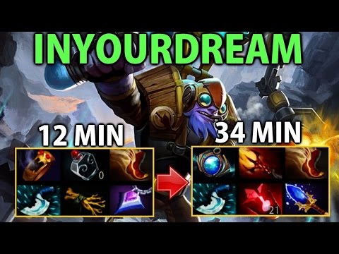 Inyourdream Dota2 [Tinker] Crazy Fap Hand