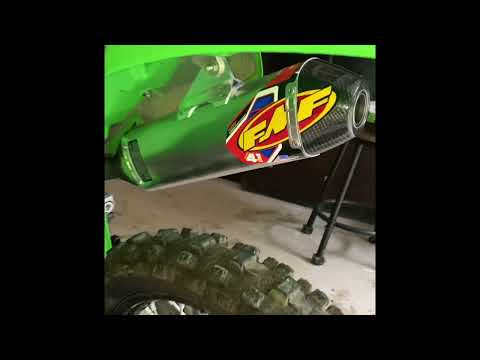 2021-2022 Kx250f FMF 4.1 slip on sound comparison and review