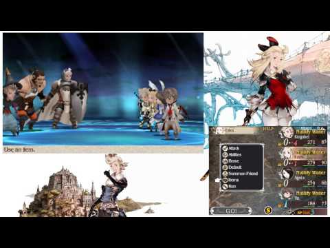 Bravely Default LLG Part 82 - Ominas, Bahamut, Heinkel and Barras