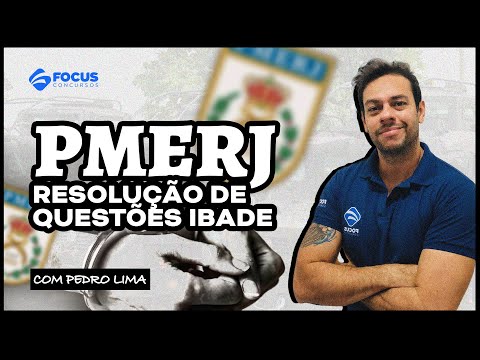 🚨PMERJ 2023 | QUESTÕES IBADE com Pedro Lima - Português