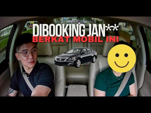 GRABCAR PAKE SEDAN MEWAH JADI MAU DIBOOKING JAN**? | COBAIN JADI KURIR GOSEND PAKAI NISSAN TEANA!
