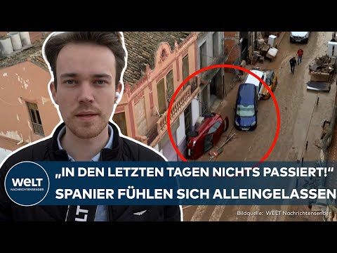 Video Thumbnail: FLUT IN SPANIEN: Stillstand in Valencia! Bewohner zunehmend gefrustet von Behördenversagen!