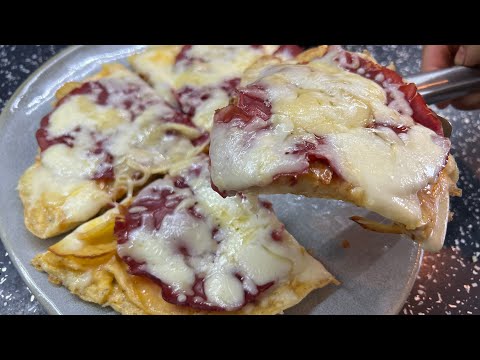 PIZZA DI PATATE IN PADELLA , Ricetta facile in 5 minuti