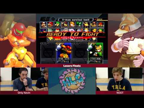 ABU 17: OnlyKevin (Samus) vs. NOOT (Fox) -  SSBM Singles Losers Finals