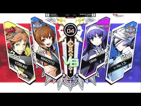 Shikomi BBTAG - Lightice Vs. Doriavis - BlazBlue: Cross Tag Battle Losers Finals