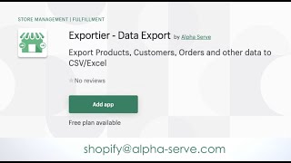 Exportier - Data Export-video
