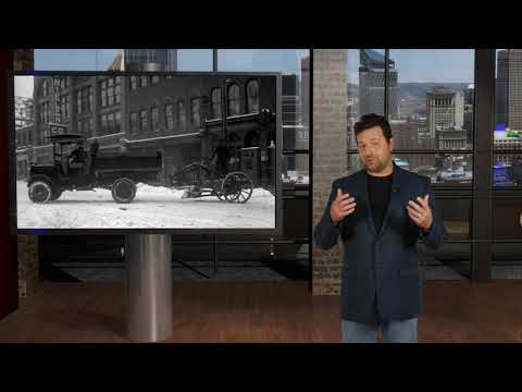 Snow Removal 1917 Pittsburgh Pennsylvania