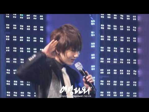 [Fancam] 091230 Yesung Focused Sorry Sorry
