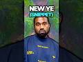 Kanye S New BULLY Snippet Sounds HEAVENLY ️ Shorts