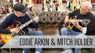 Video thumbnail for Mitch Holder & Eddie Arkin - Gibson Wes Montgomery L-5 & 1977 Gibson ES-350T by Normans Rare Guitars