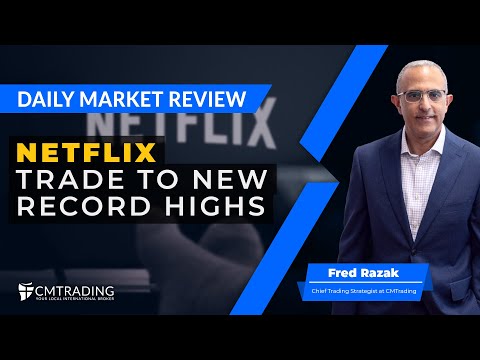 CMTrading Daily Market Review February 6th, 2025 - Netflix trade to new record highs