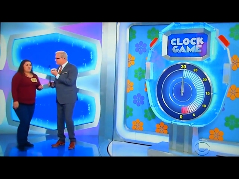 The Price is Right - Clock Game - 1/30/2017