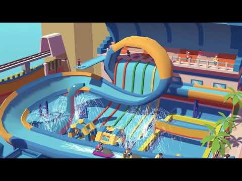 Idle Park -Dinosaur Theme Park Video