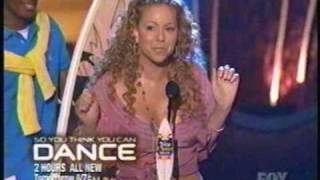 Mariah's acceptance speech TCA 2005