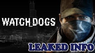 Watch Dogs - New Playable Character With Season Pass! (Watch Dogs Leaked Information)