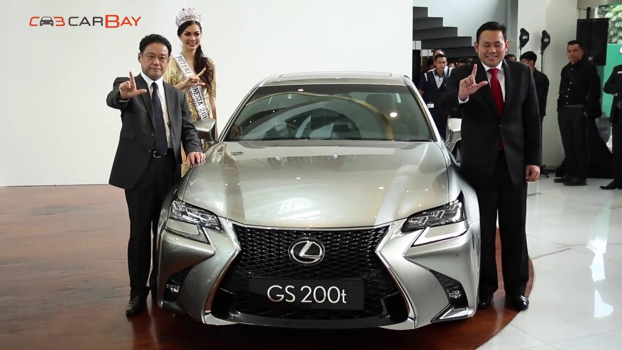 All New Lexus GS 200t 2016 Launch