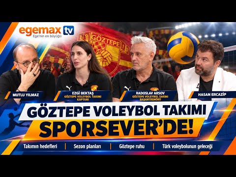 GÖZTEPE VOLEYBOL TAKIMI SPORSEVER’DE! | Ezgi Bektaş ve Radoslav Arsov’dan Özel Açıklamalar