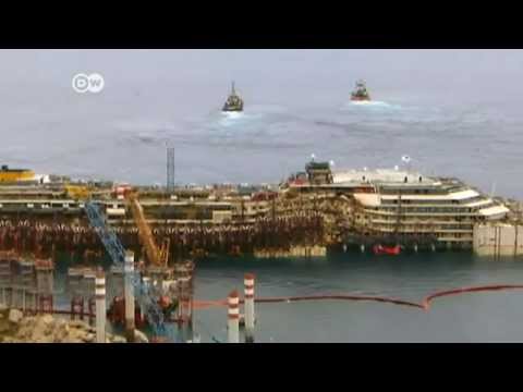 Avanza el reflote del Costa Concordia